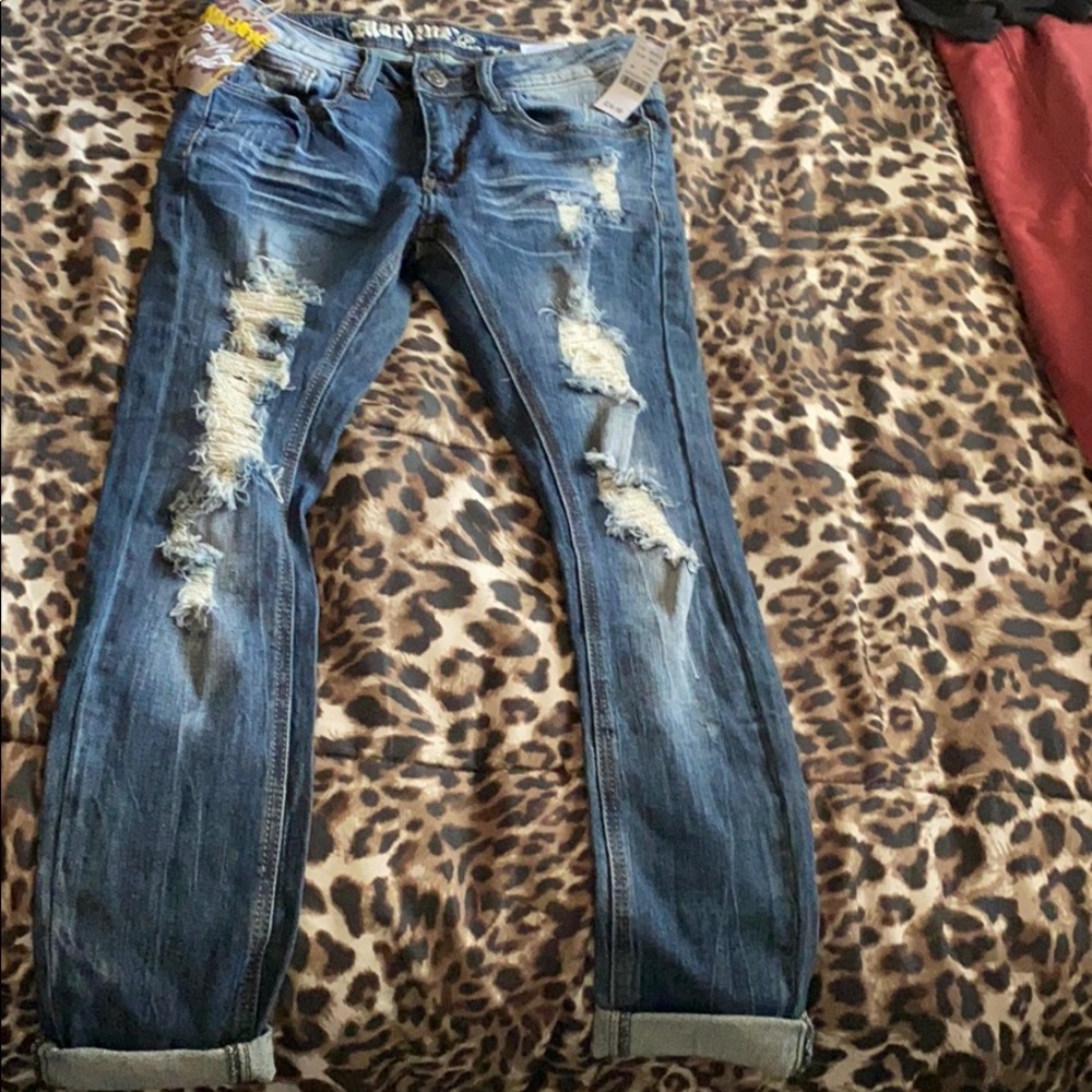 Machine jeans